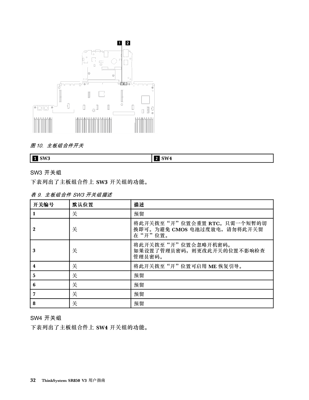 联想ThinkSystem SR850 V3 机架式服务器用户指南PDF第42页
