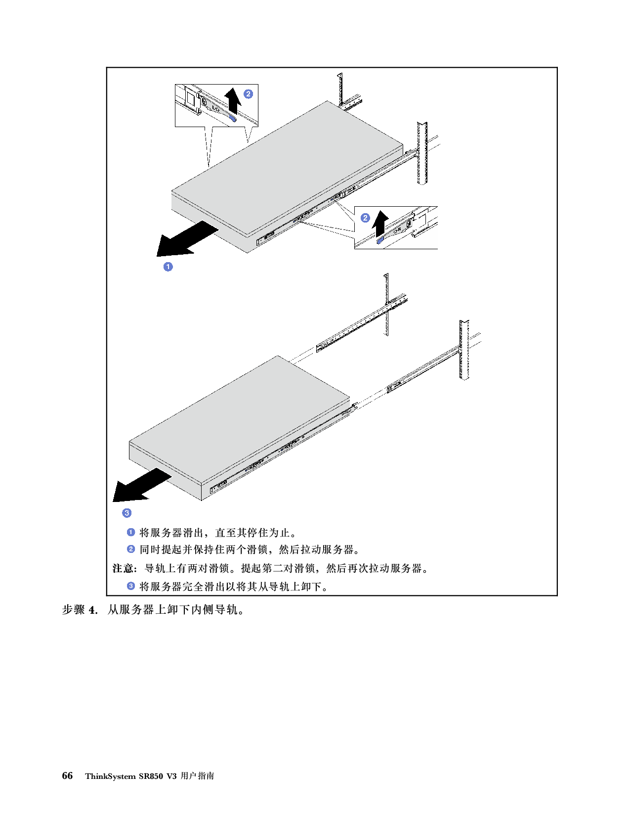 联想ThinkSystem SR850 V3 机架式服务器用户指南PDF第76页