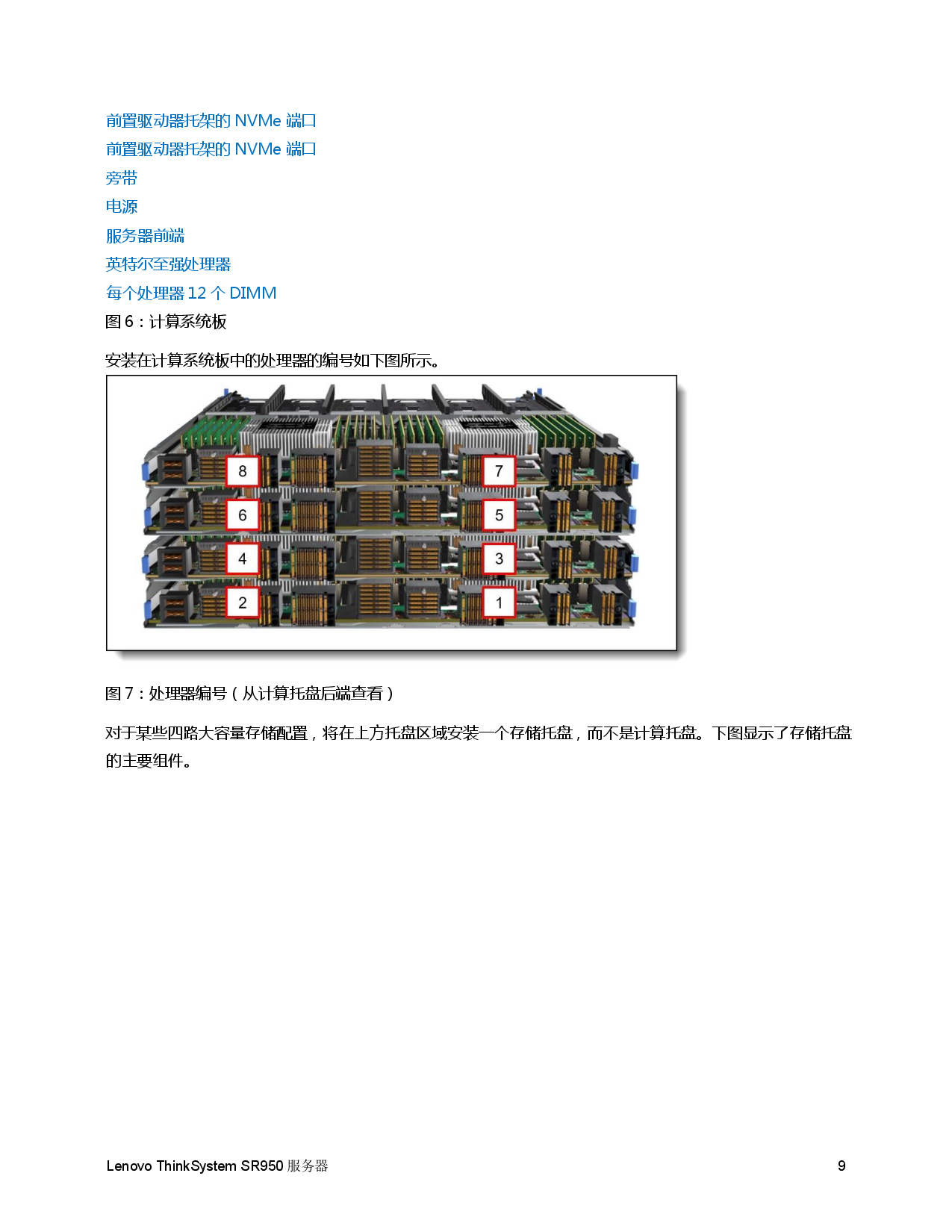 联想ThinkSystem SR950 机架式服务器产品指南PDF第9页
