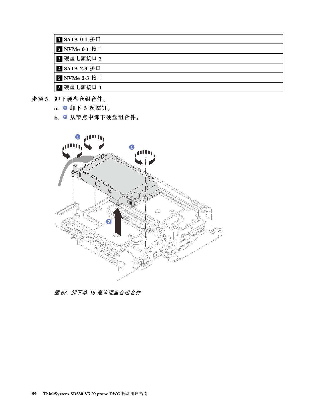 联想ThinkSystem SD650 V3 高密度服务器用户指南PDF第92页