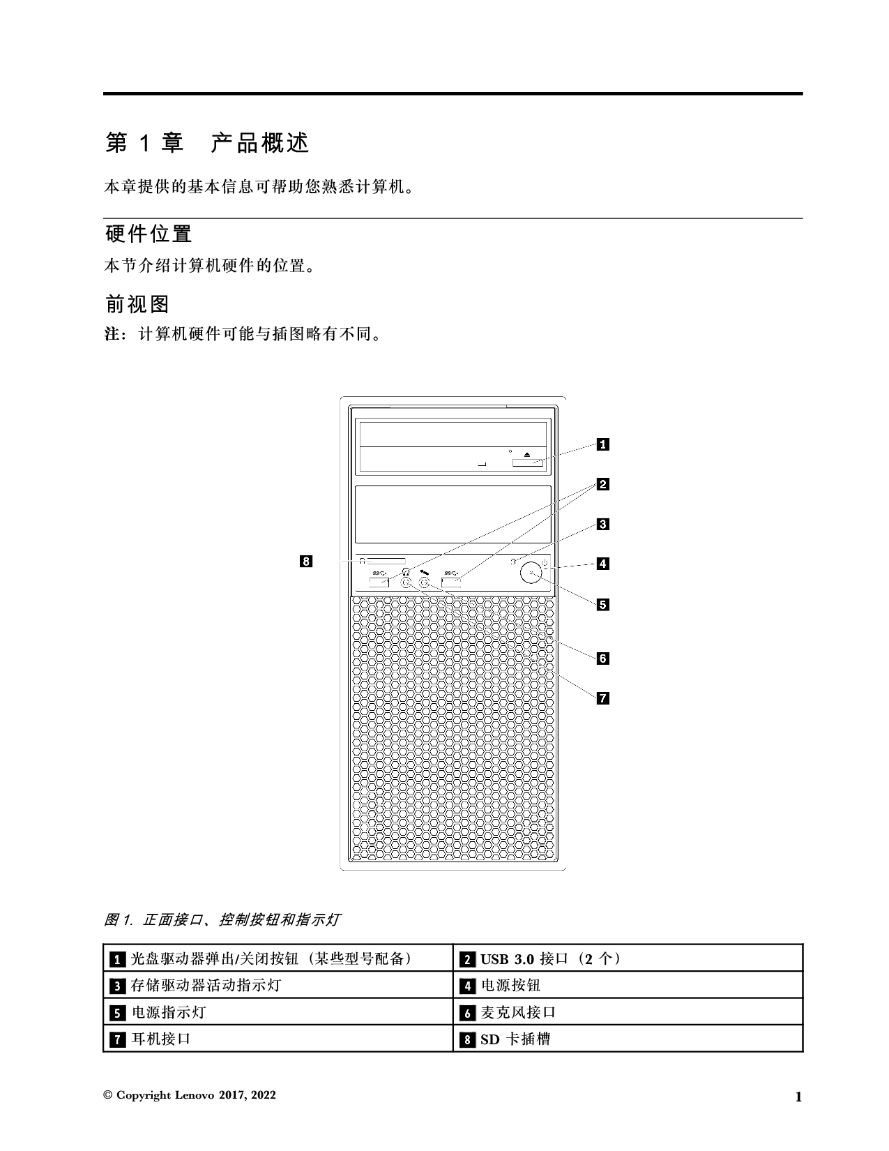 联想ThinkStation P520c 塔式工作站用户指南PDF第11页