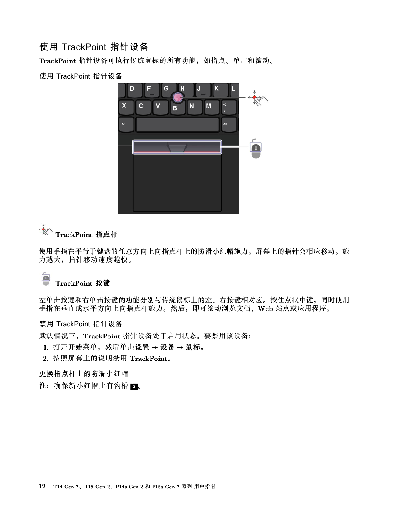 联想ThinkStation P14s 2021 移动工作站用户指南PDF第18页