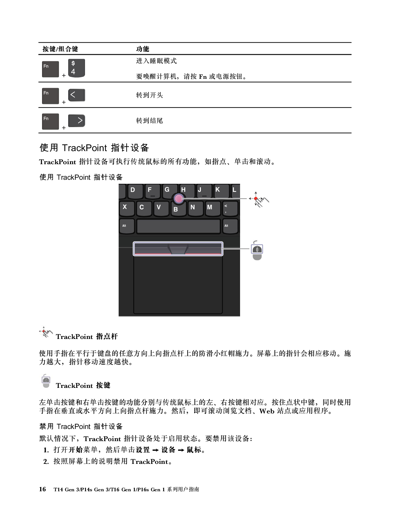联想ThinkStation P14s 2022 移动工作站用户指南PDF第22页