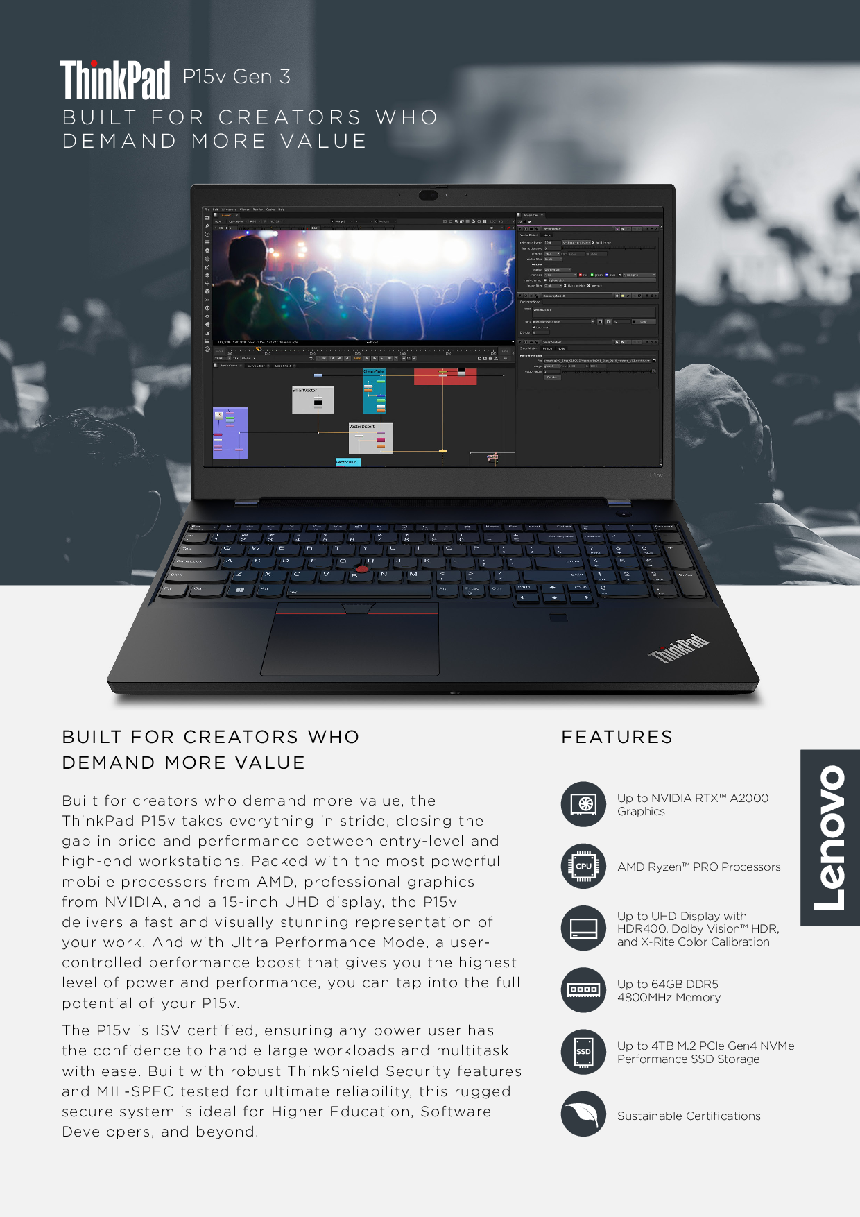 联想ThinkStation P15v 2022(AMD) 移动工作站产品介绍英文版PDF第1页