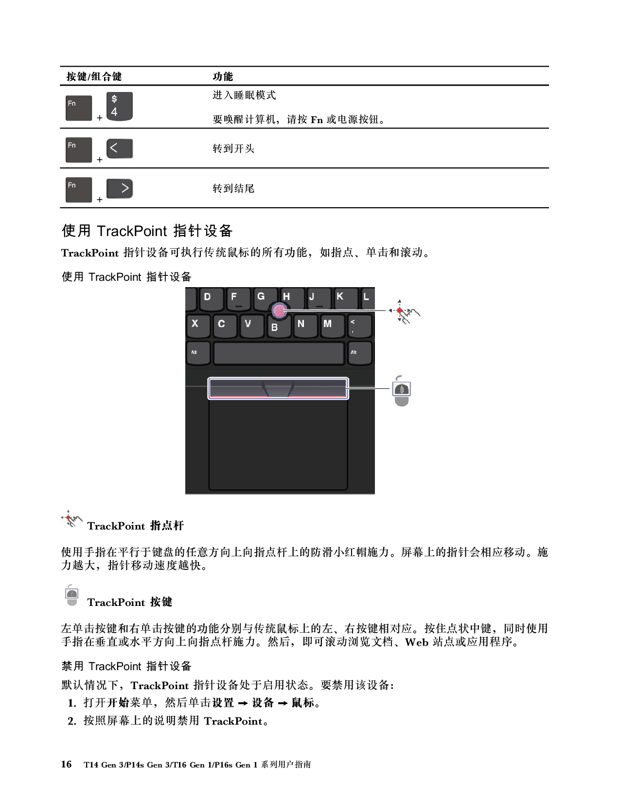 联想ThinkStation P16s 2022 移动工作站用户指南PDF第22页