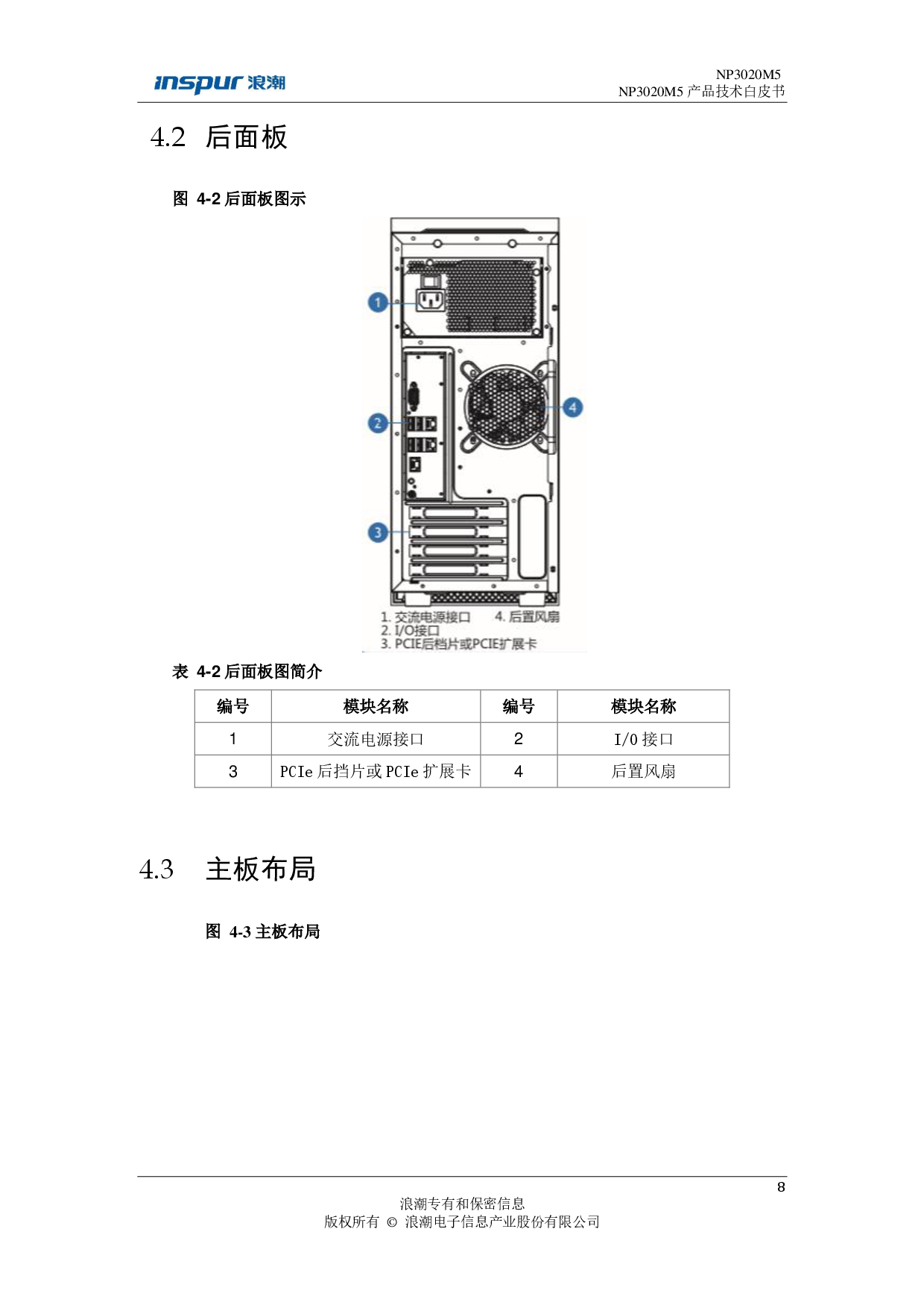 浪潮英信 NP3020M5 塔式服务器技术白皮书PDF第9页