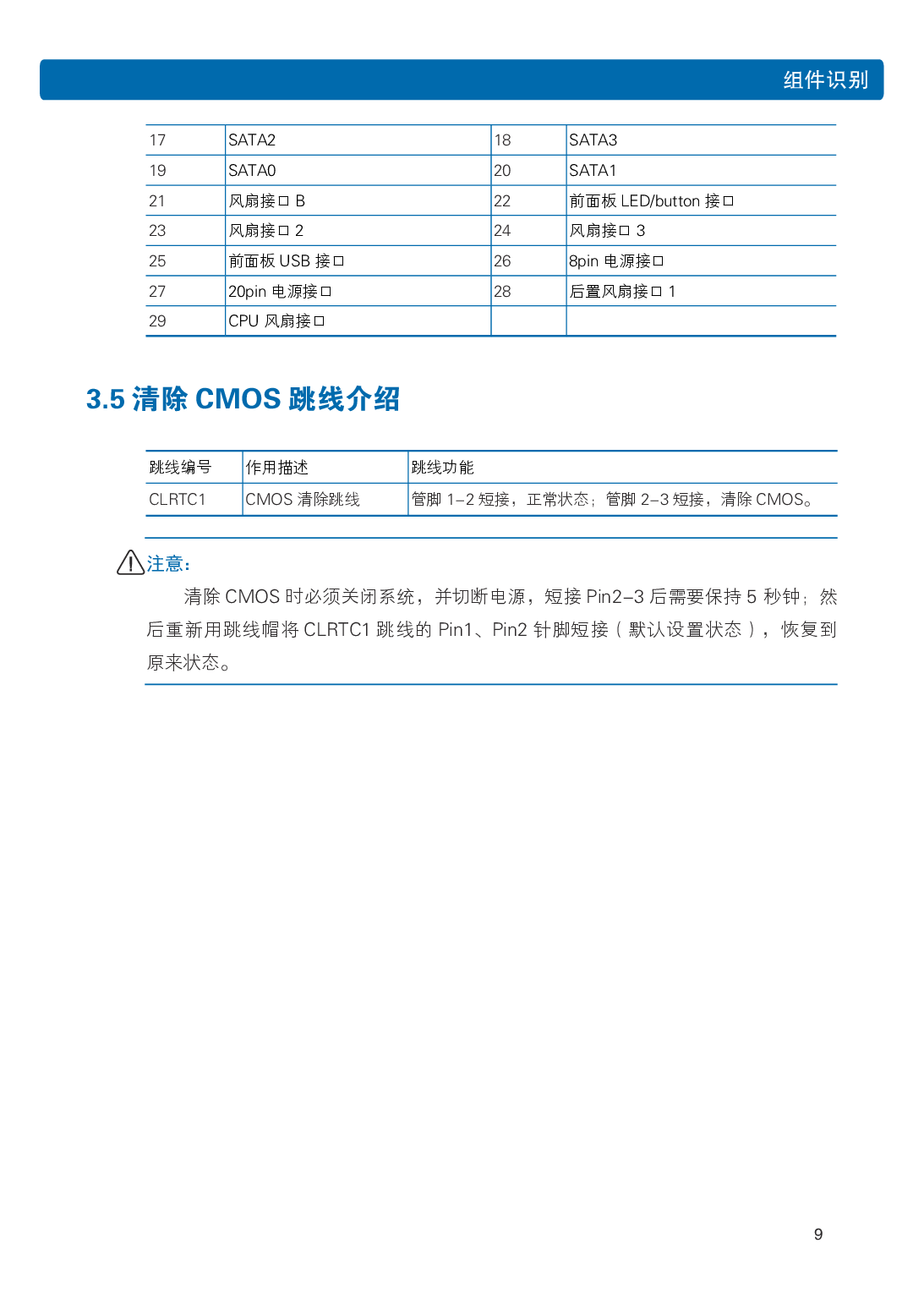 浪潮英信 NP3020M5 塔式服务器用户手册PDF第16页