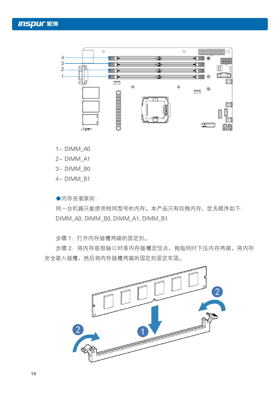 浪潮英信 NP3020M5 塔式服务器用户手册PDF第21页