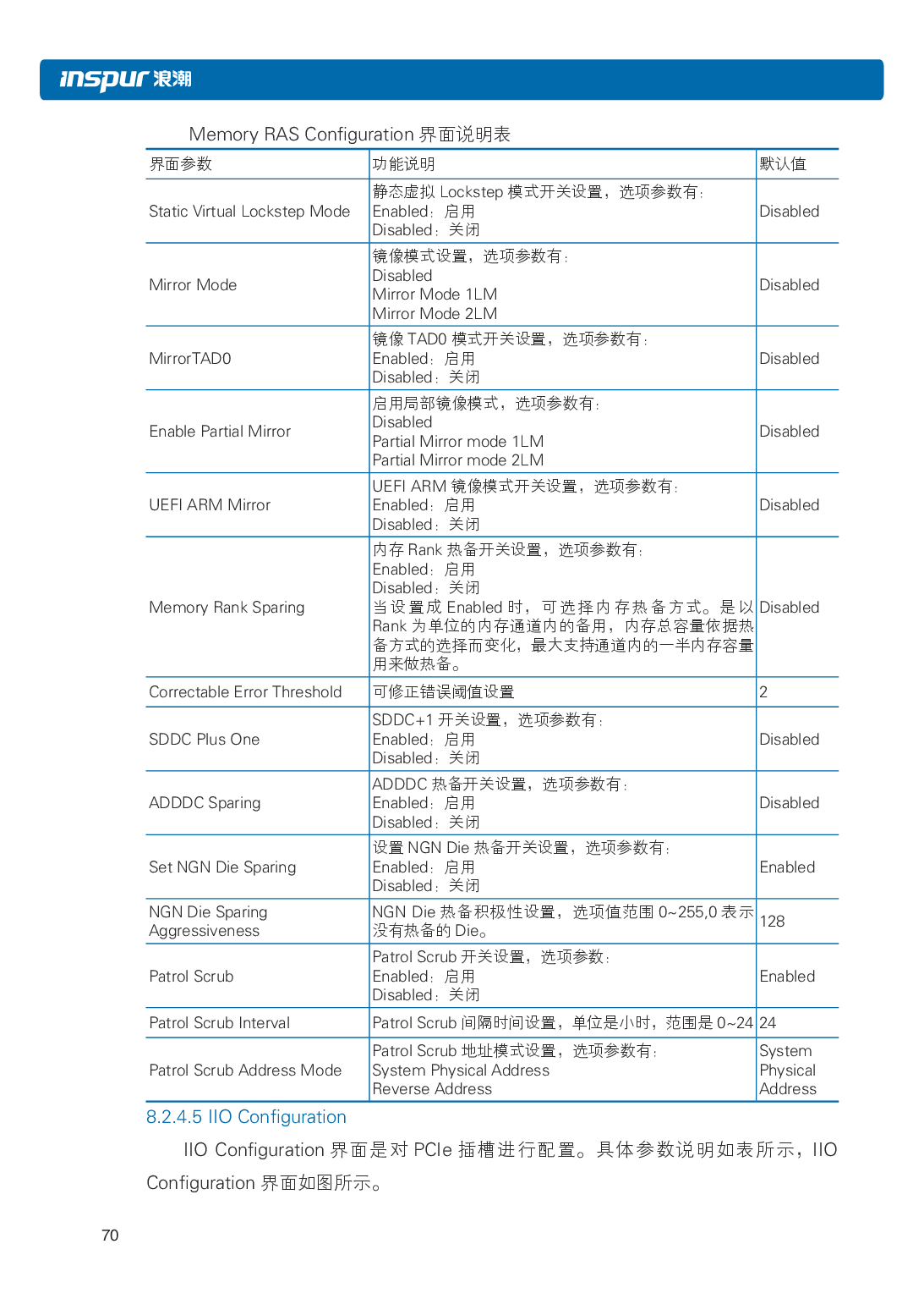 浪潮英信 NF5266M5 机架式服务器用户手册PDF第76页