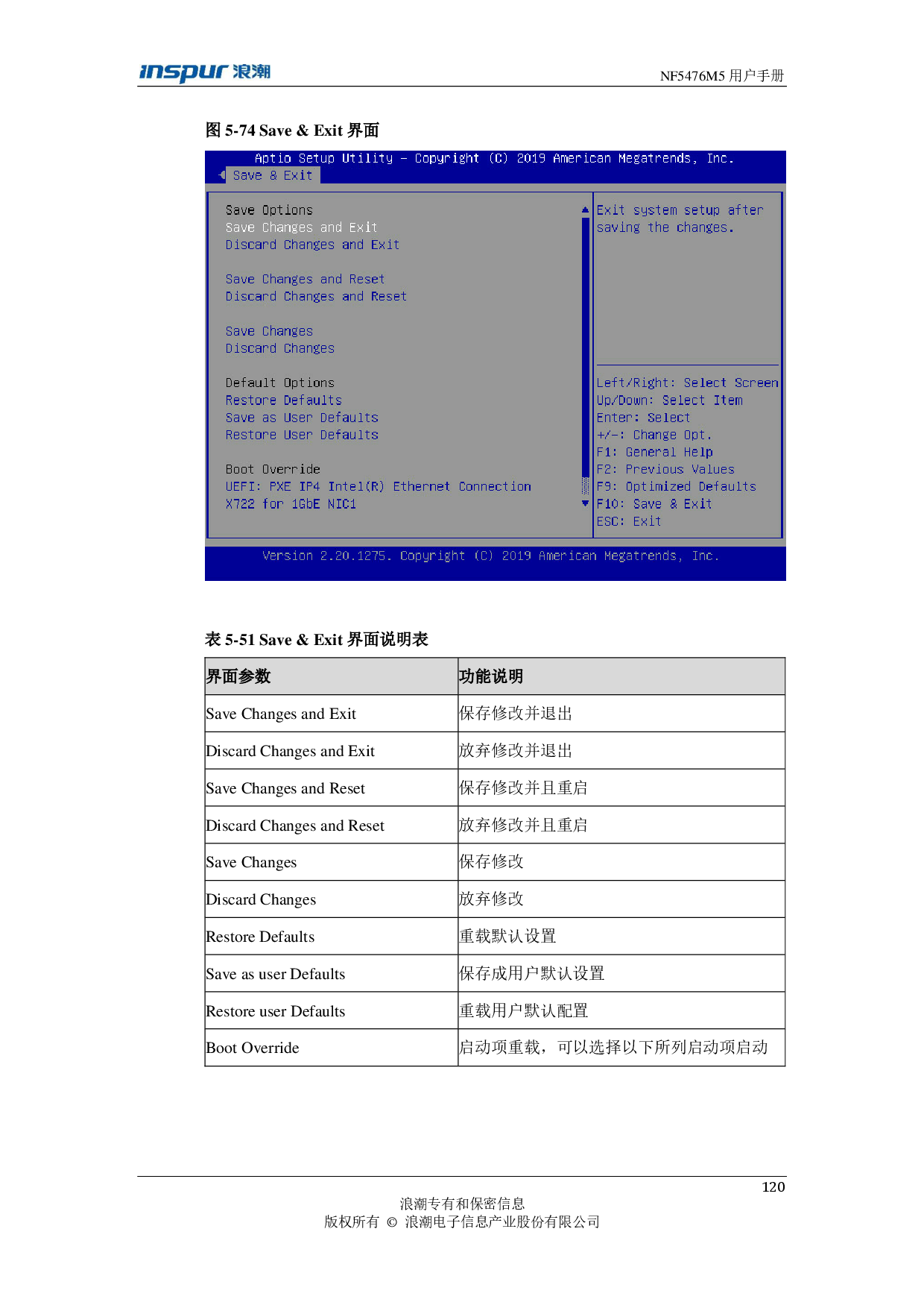 浪潮英信 NF5476M5 机架式服务器用户手册PDF第120页