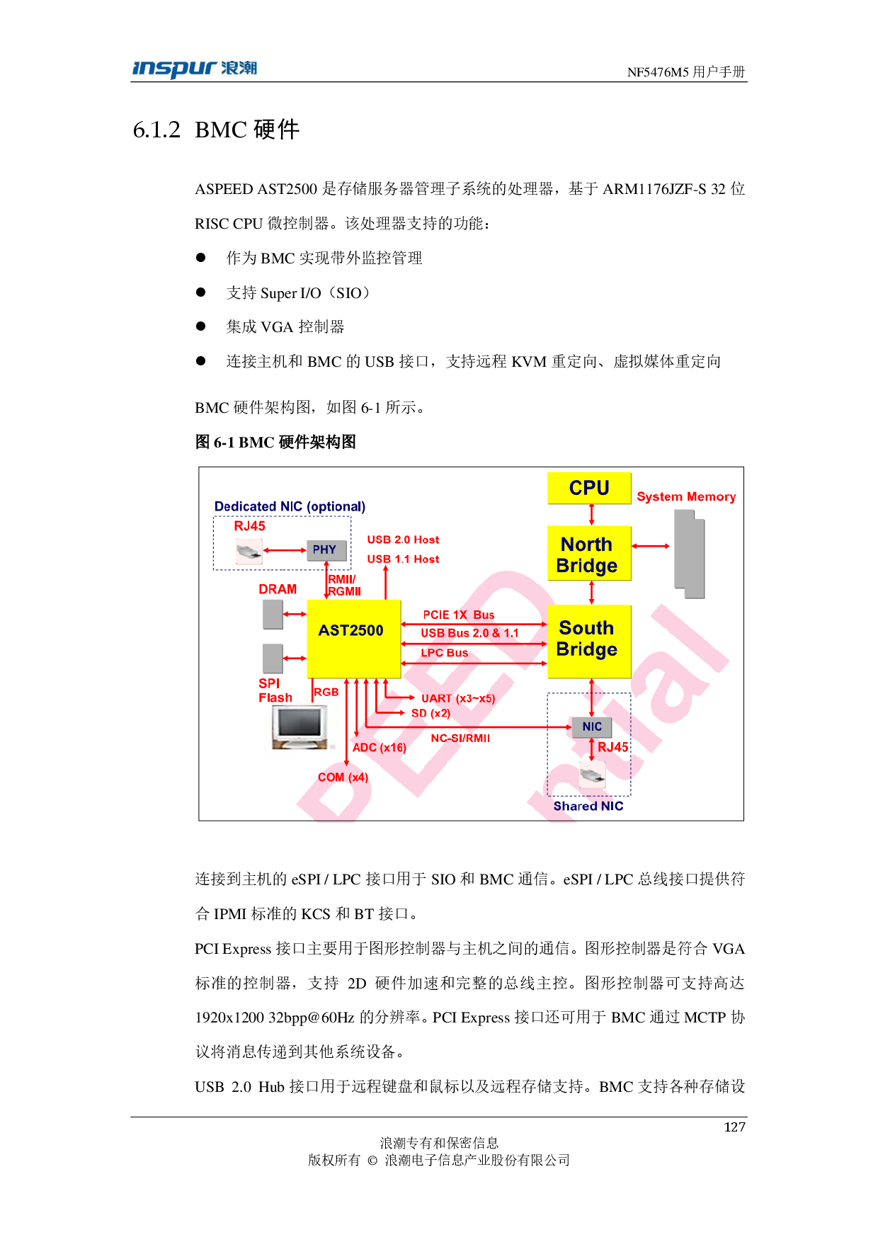 浪潮英信 NF5476M5 机架式服务器用户手册PDF第127页