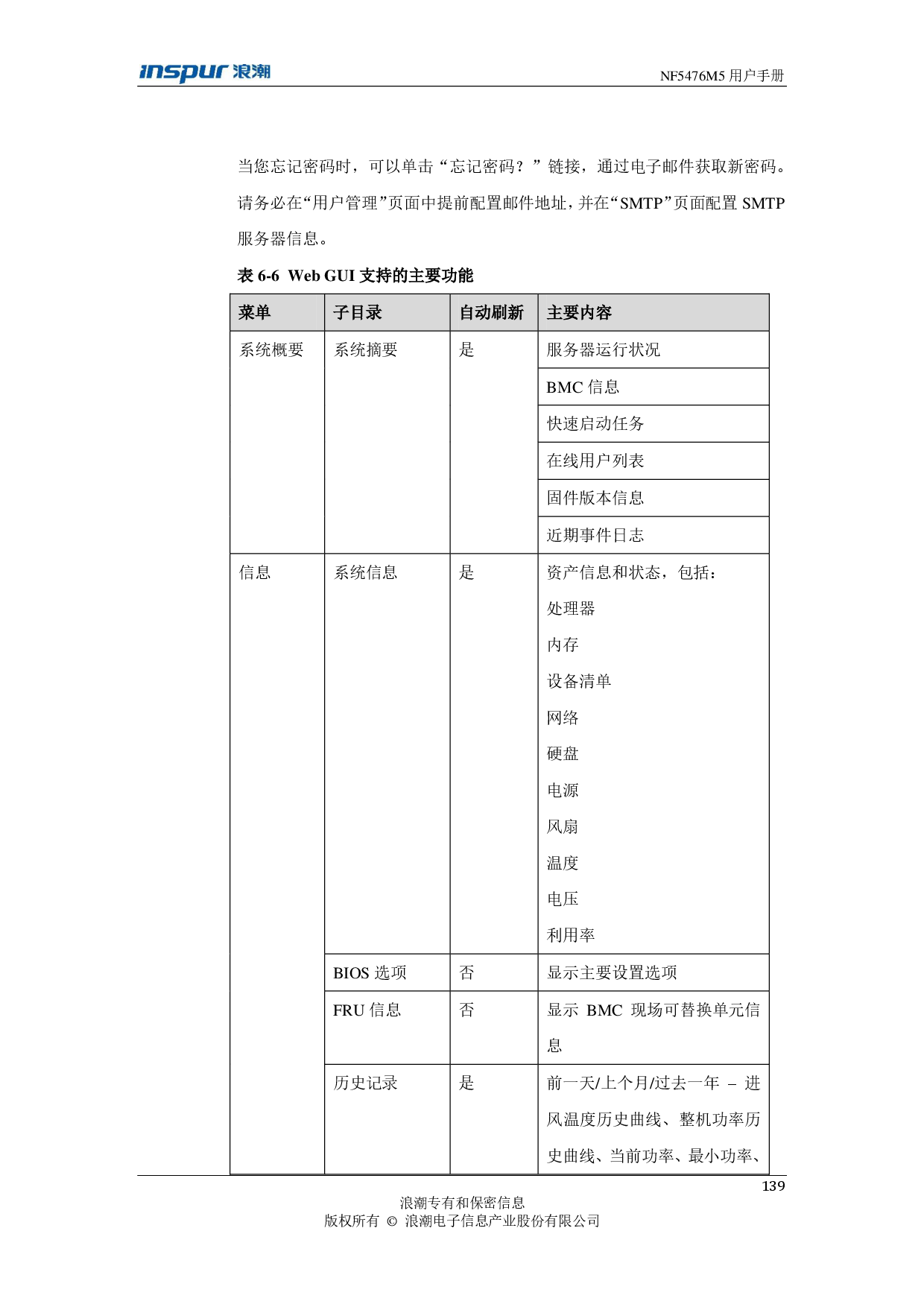 浪潮英信 NF5476M5 机架式服务器用户手册PDF第139页