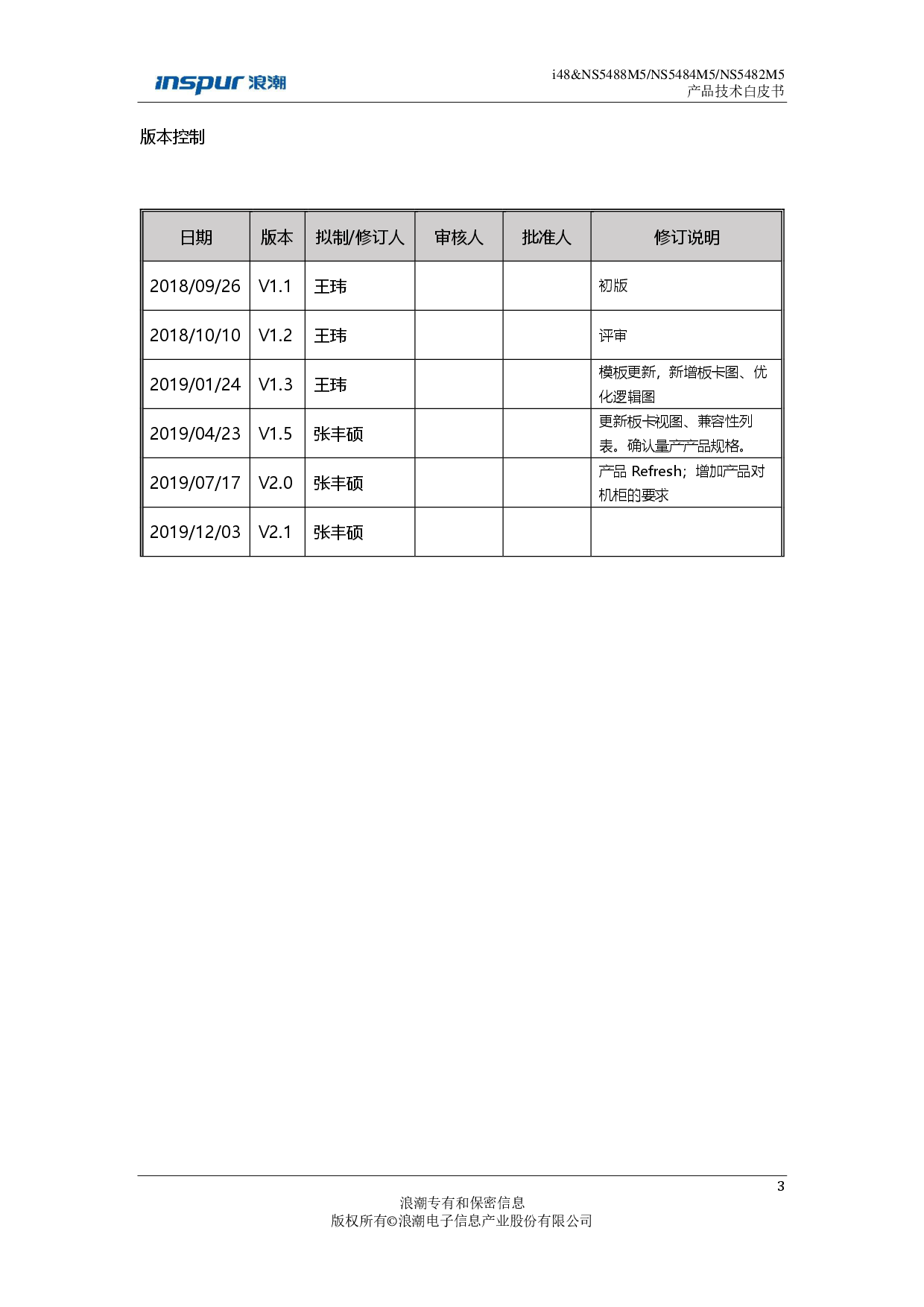 浪潮英信 i48 高密度服务器技术白皮书PDF第3页