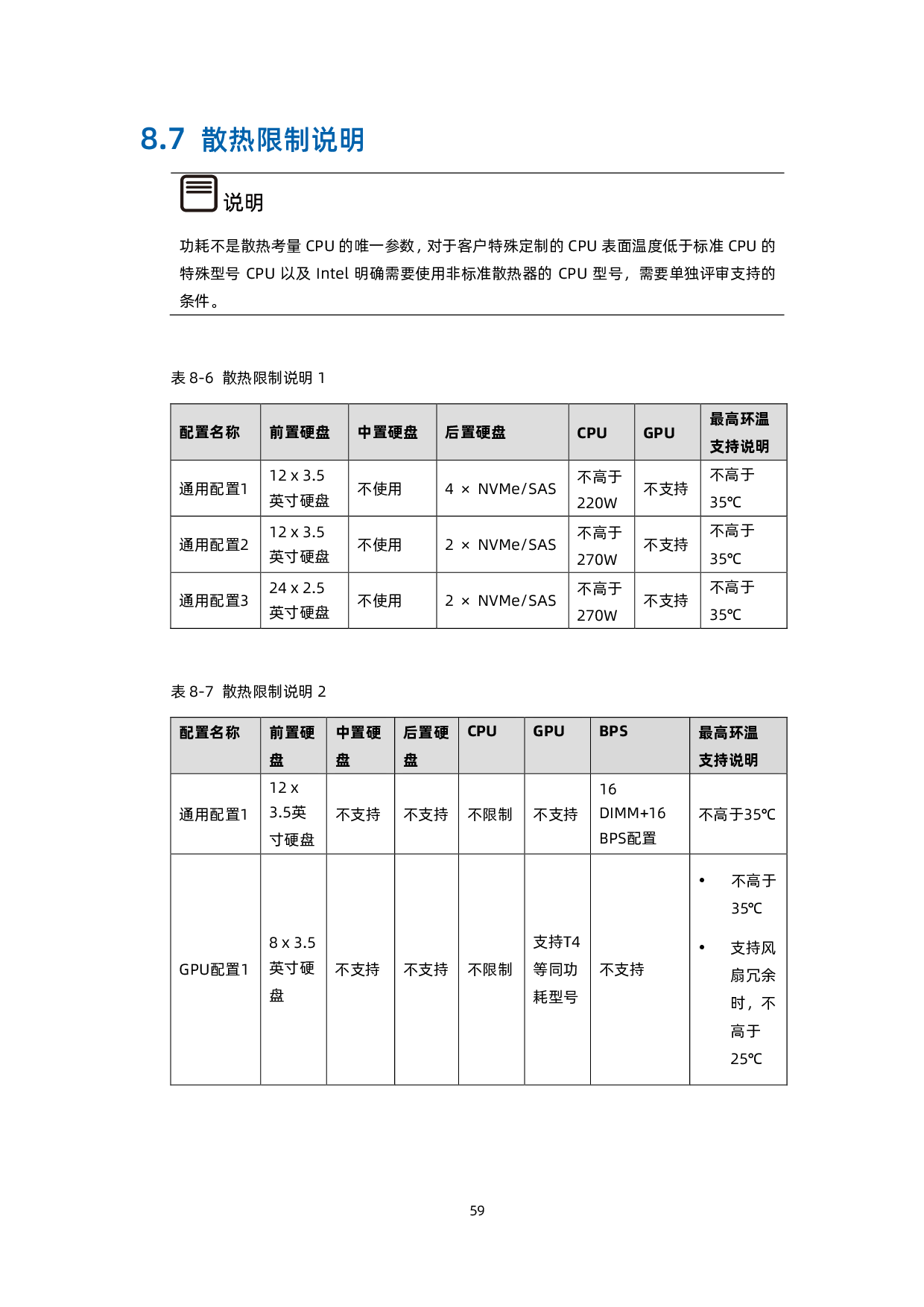 浪潮英信 NF5260M6 机架式服务器用户手册 V1.4PDF第69页