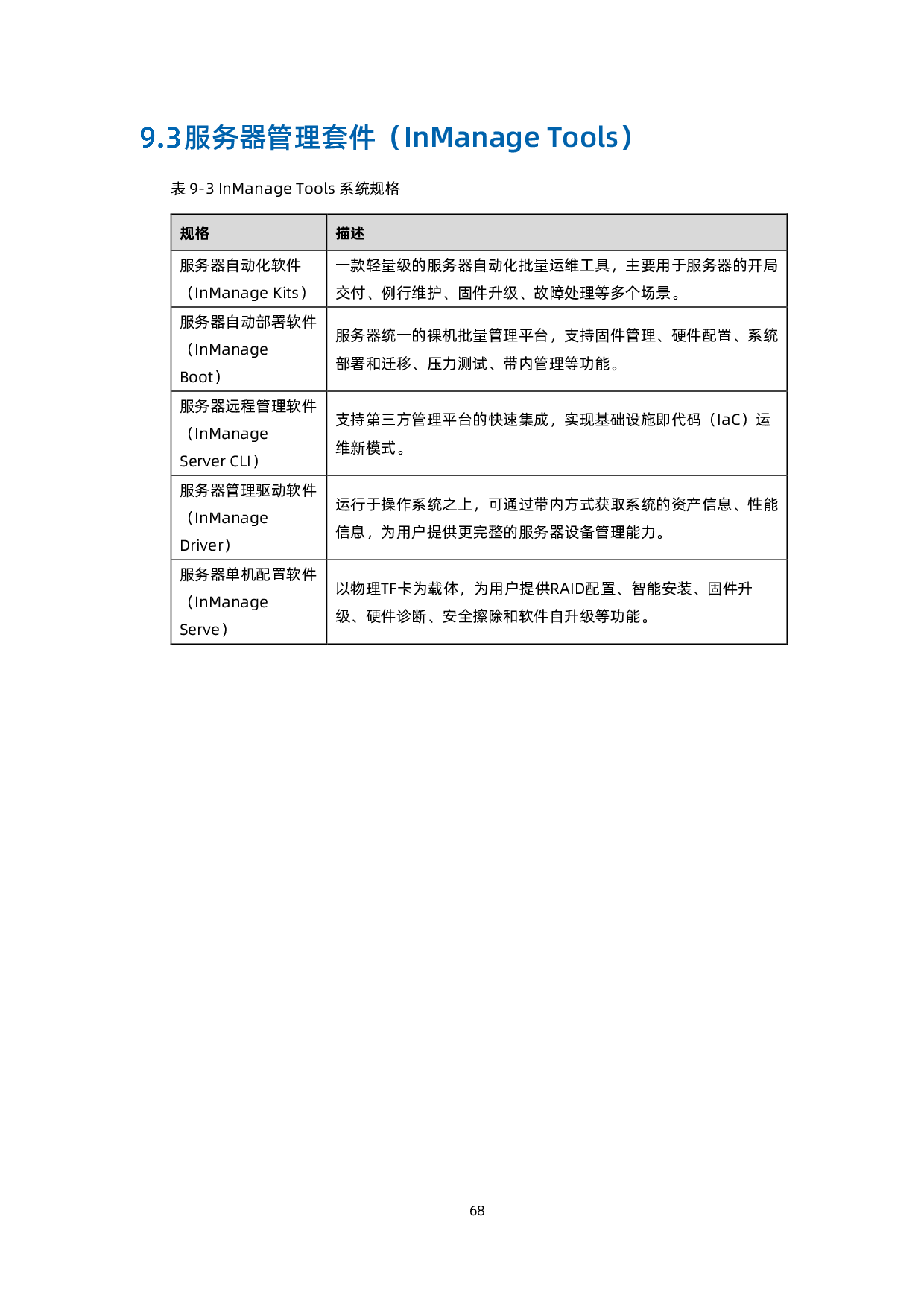 浪潮英信 TS860G7 机架式服务器技术白皮书PDF第69页