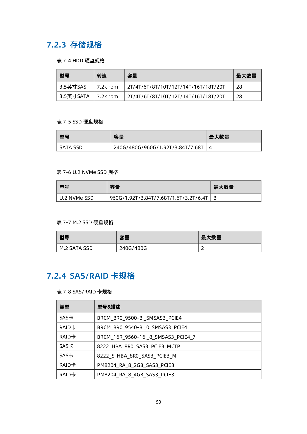 浪潮英信 NF5266G7 机架式服务器技术白皮书PDF第51页