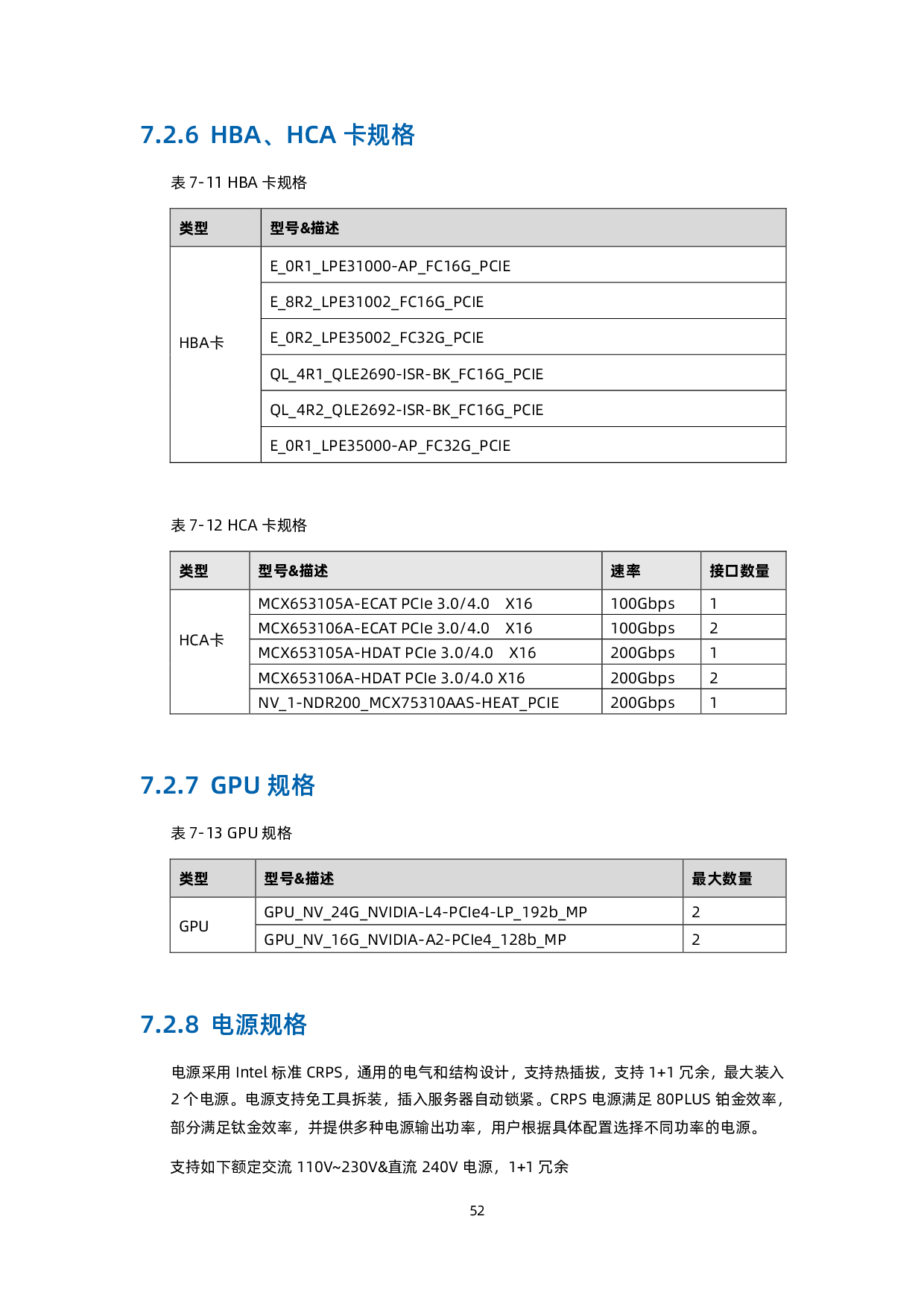浪潮英信 NF5266G7 机架式服务器技术白皮书PDF第53页