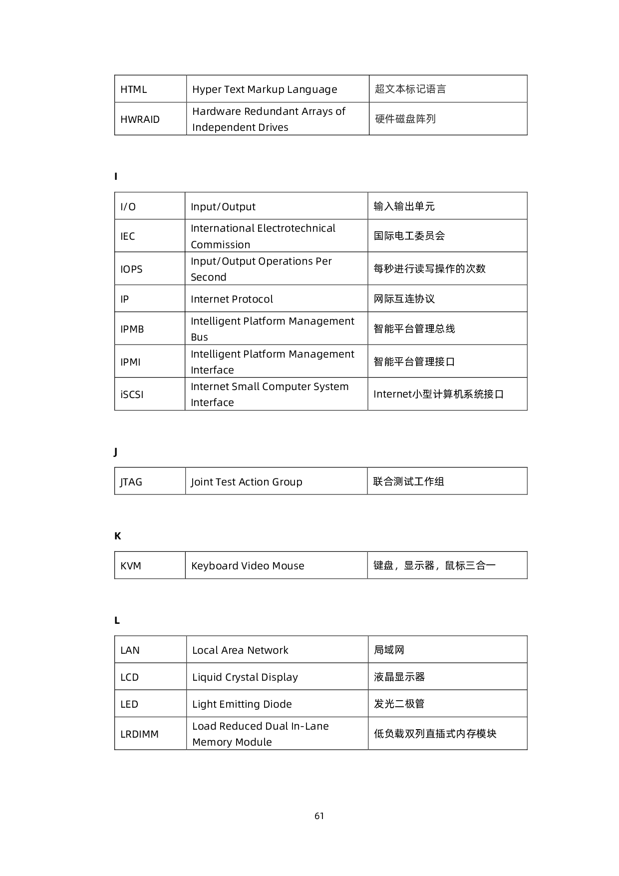 浪潮英信 NF5468A5 机架式服务器产品介绍 V1.8PDF第70页