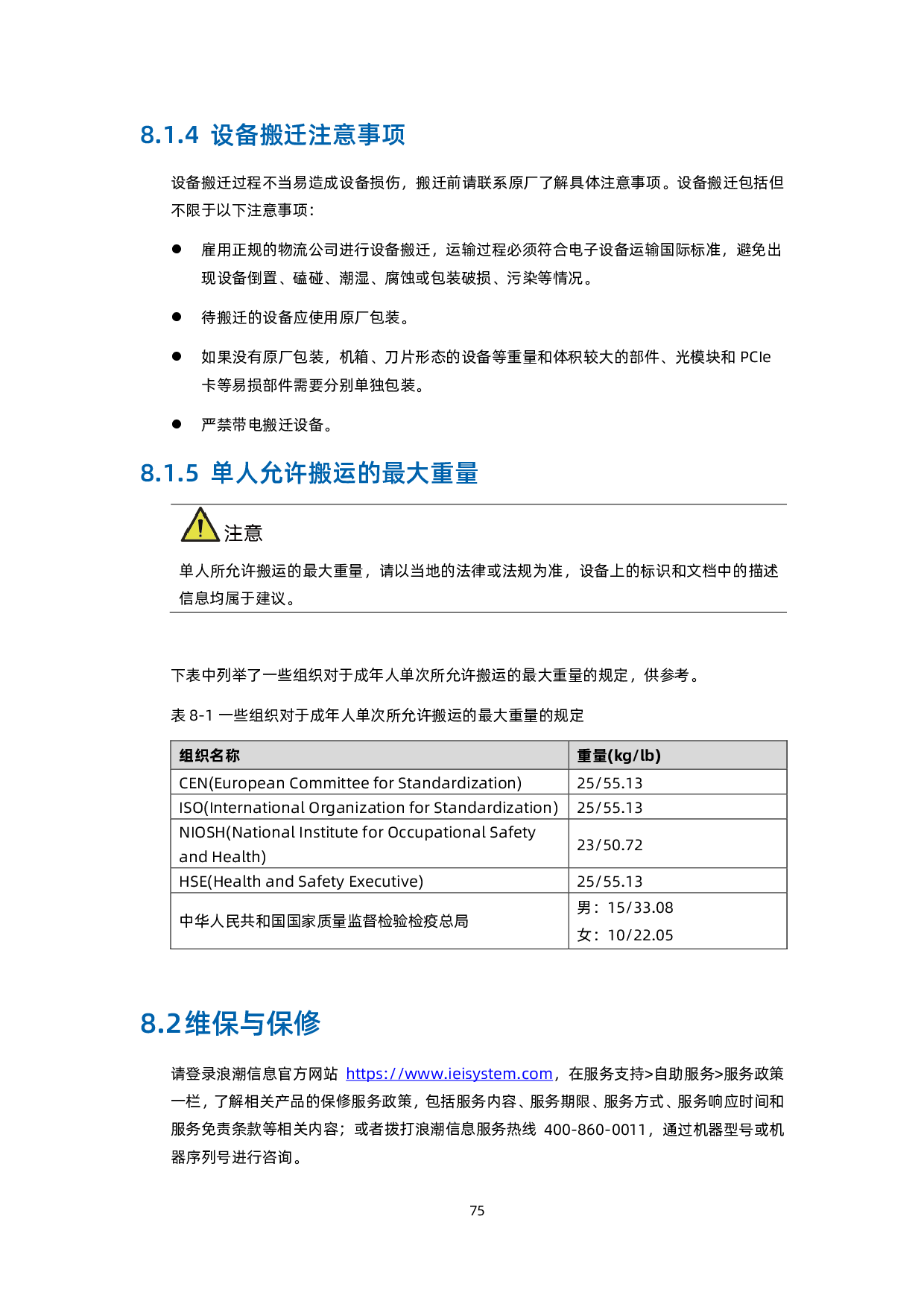浪潮英信 NF5468M6 机架式服务器产品技术白皮书PDF第76页