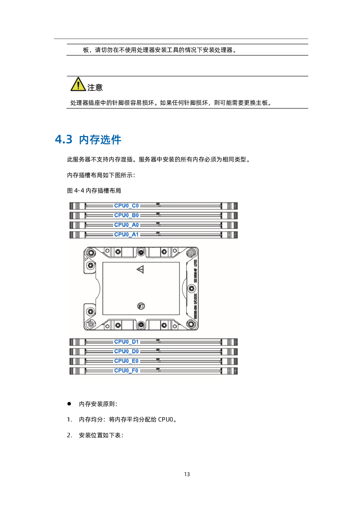 浪潮英信 NE3412M5 边缘服务器用户手册 V1.1PDF第21页