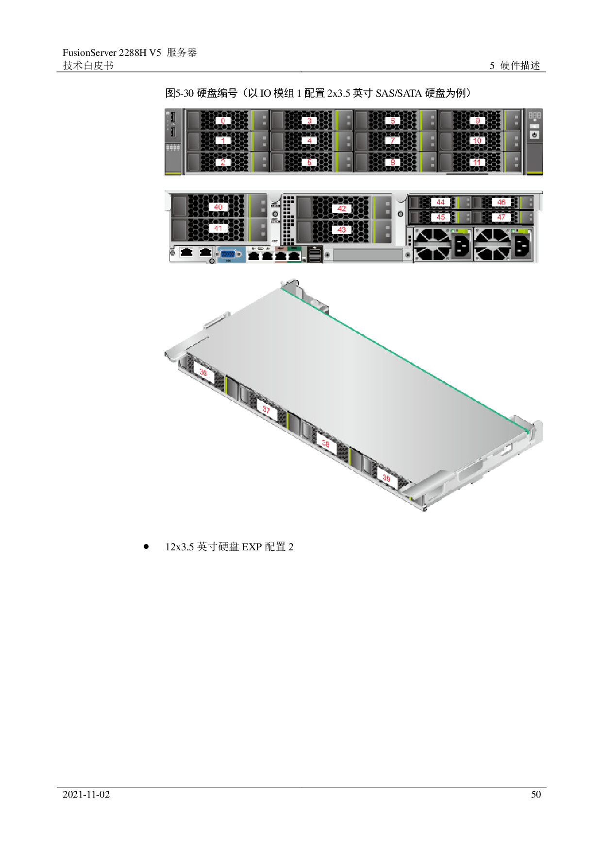 超聚变 FusionServer 2288H V5 机架式服务器技术白皮书PDF第50页