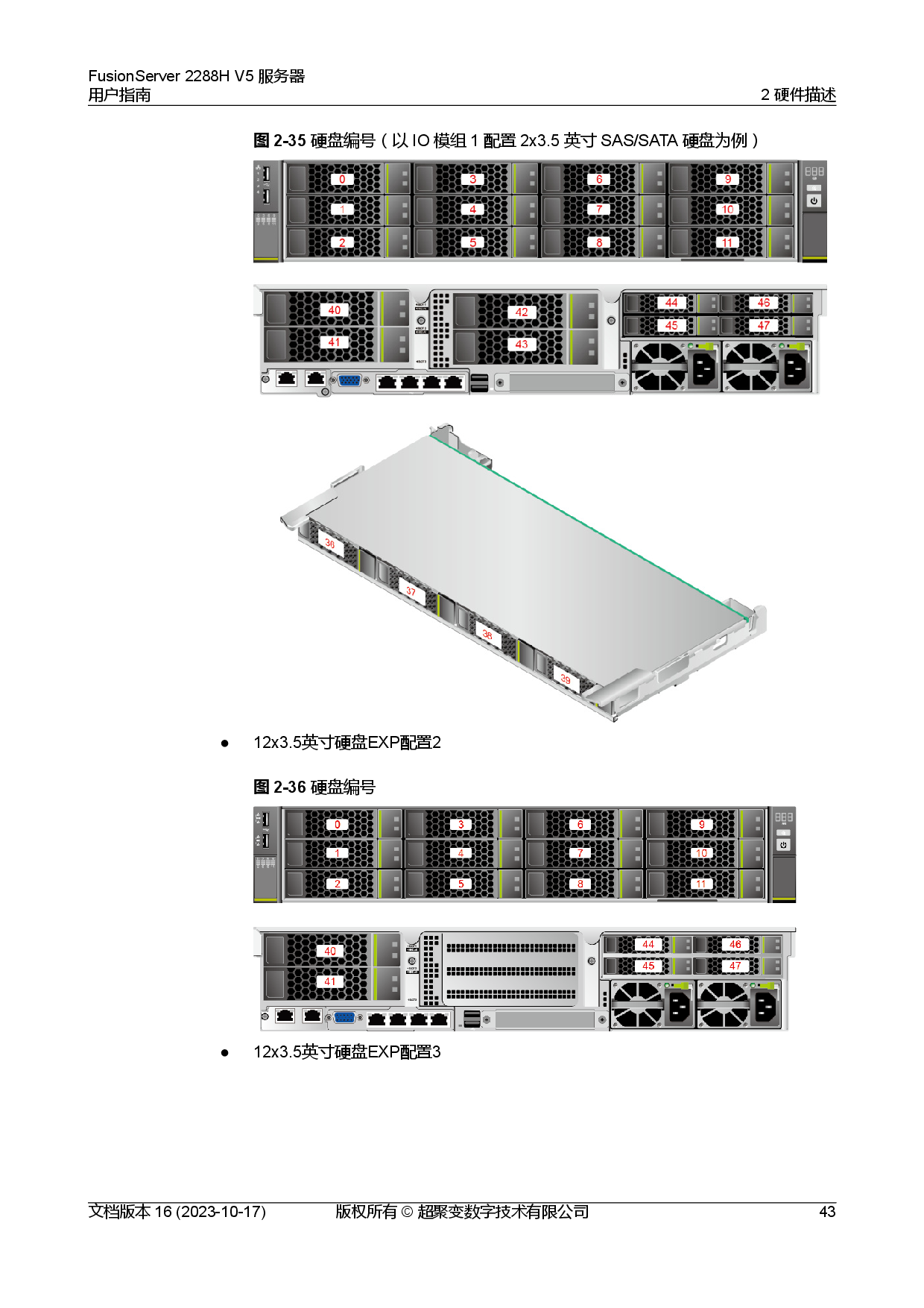 超聚变 FusionServer 2288H V5 机架式服务器用户指南PDF第53页