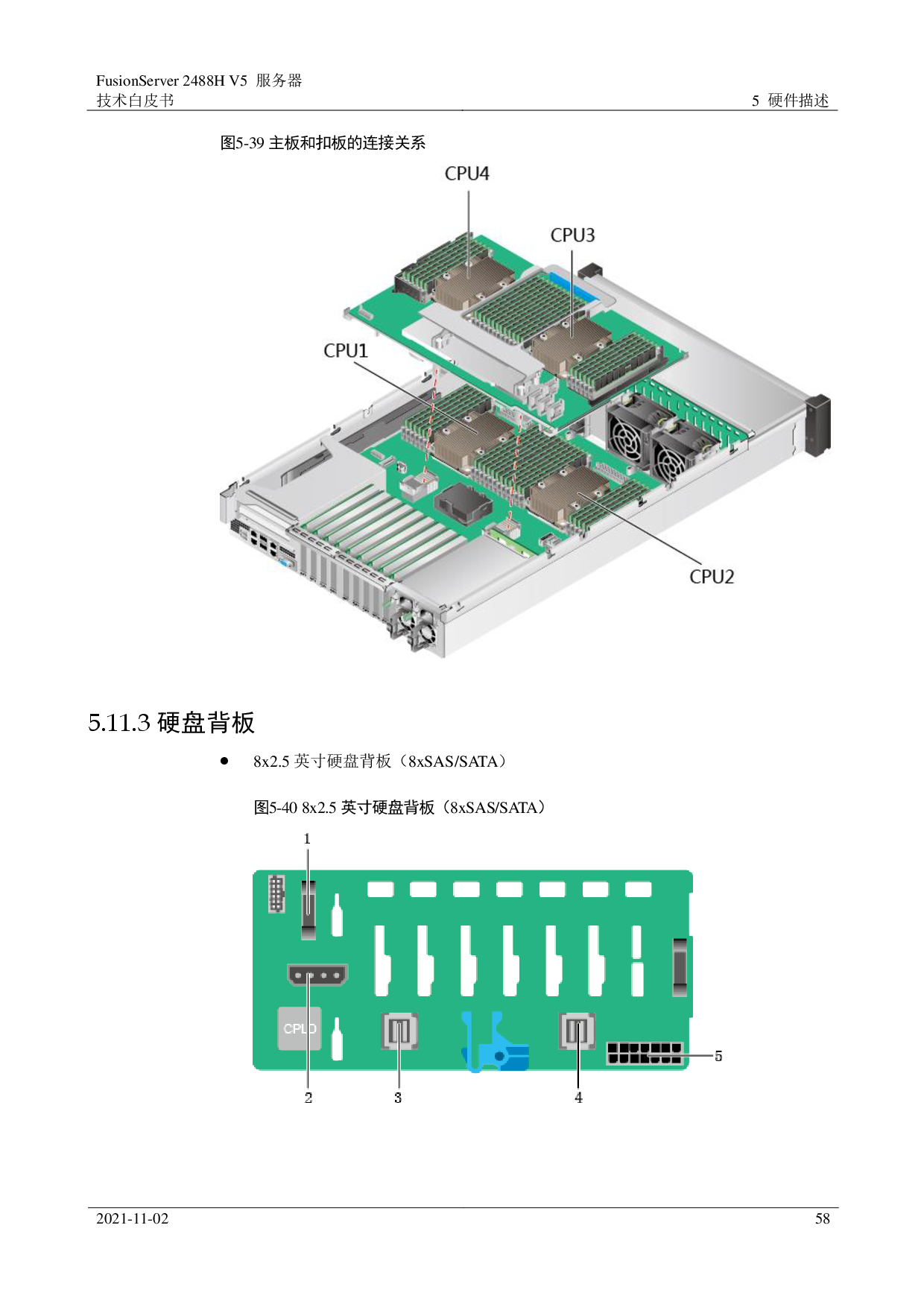超聚变 FusionServer 2488H V5 机架式服务器技术白皮书PDF第58页