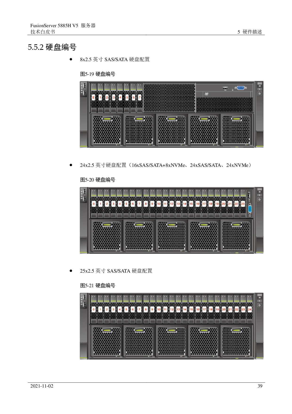 超聚变 FusionServer 5885H V5 机架式服务器技术白皮书PDF第39页
