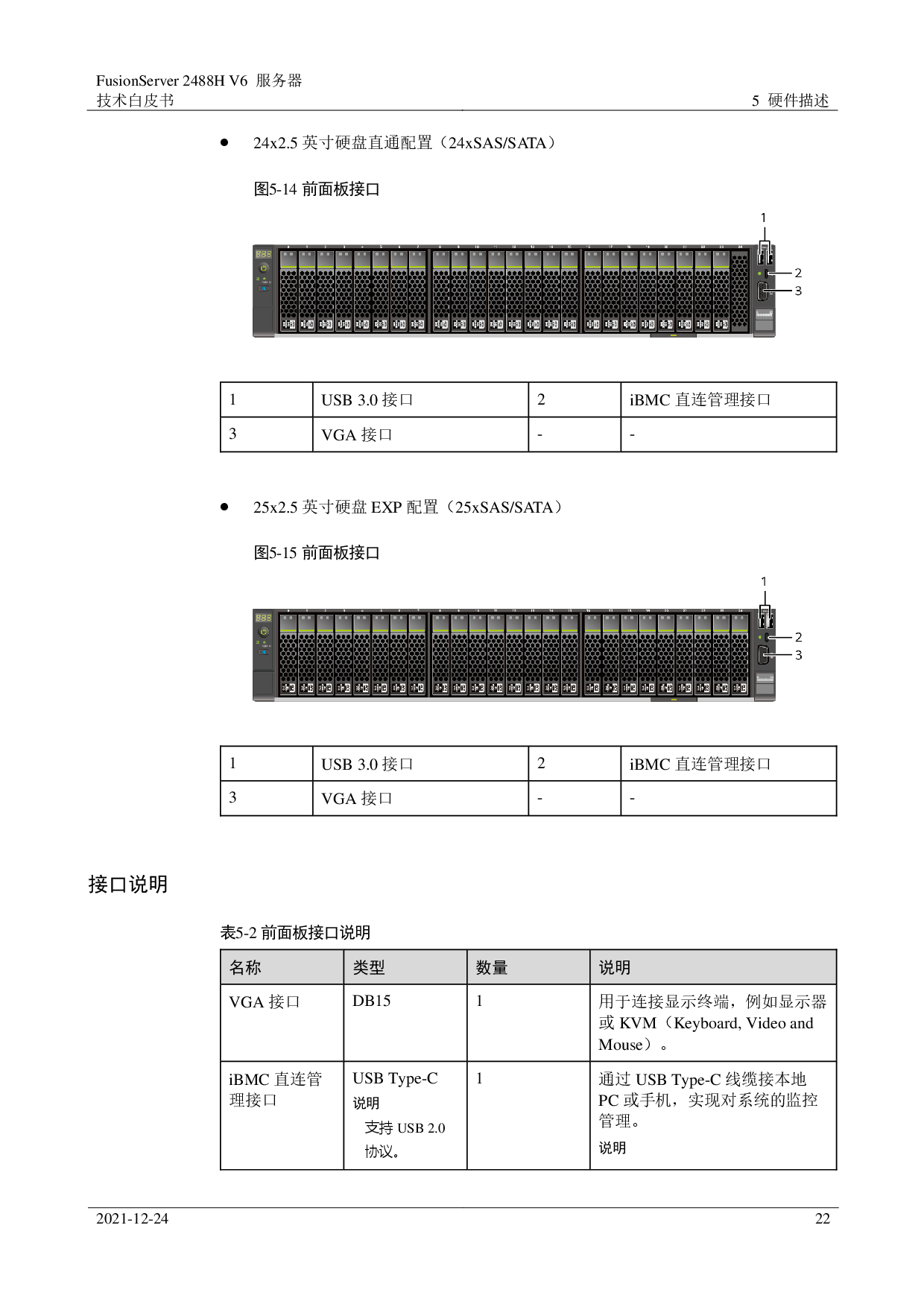超聚变 FusionServer 2488H V6 机架式服务器技术白皮书PDF第22页