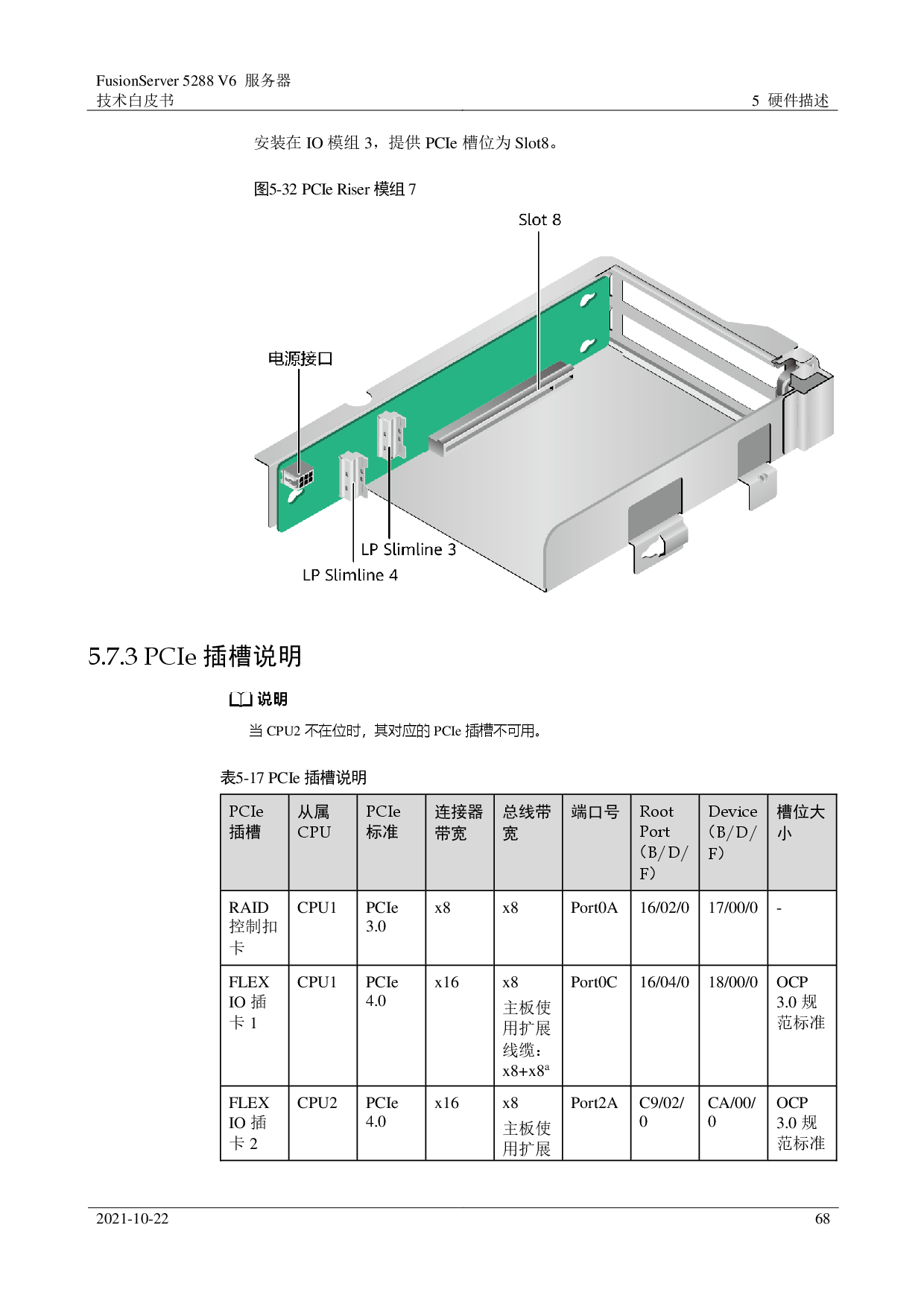 超聚变 FusionServer 5288 V6 机架式服务器技术白皮书PDF第68页