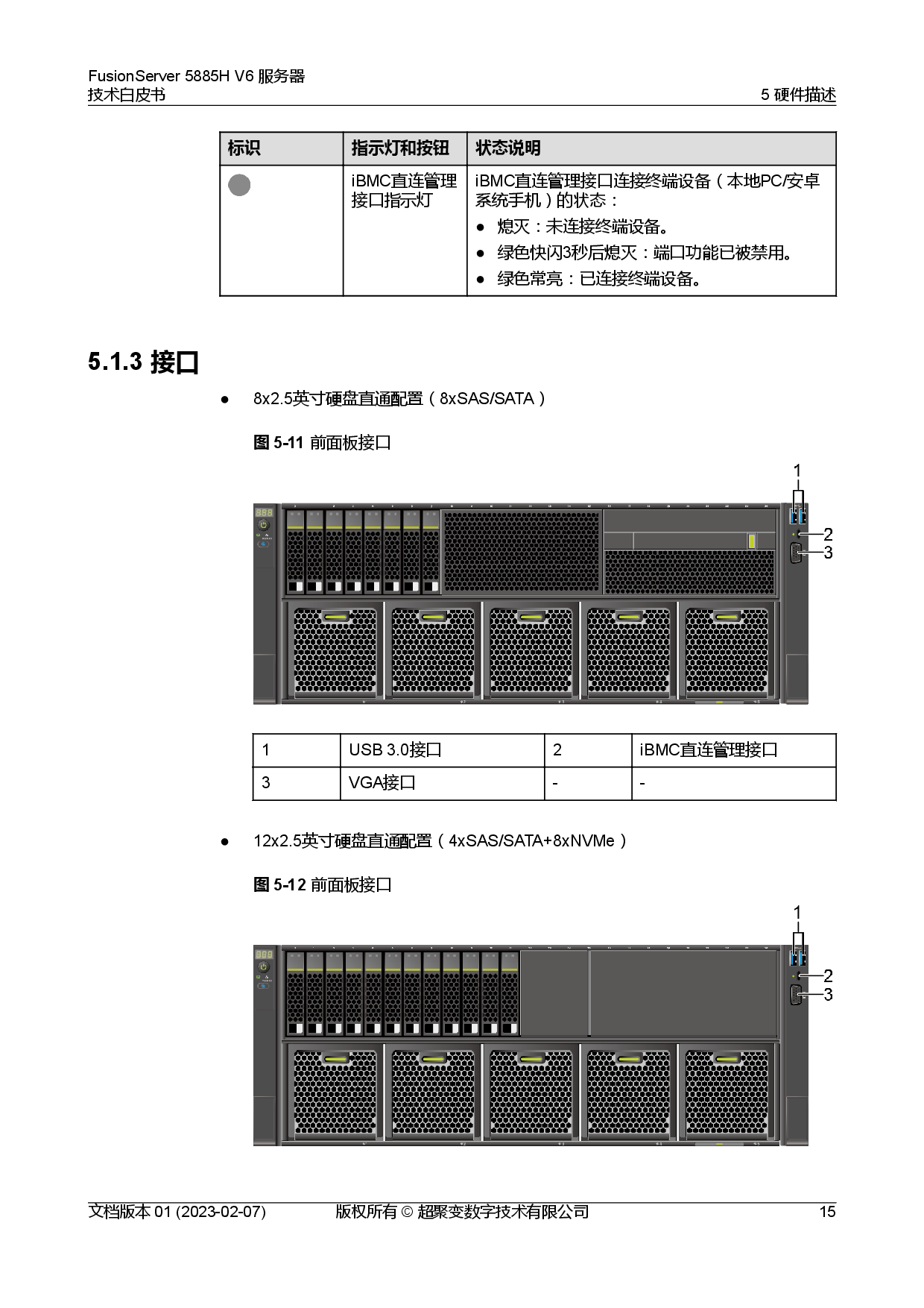 超聚变 FusionServer 5885H V6 机架式服务器技术白皮书PDF第22页