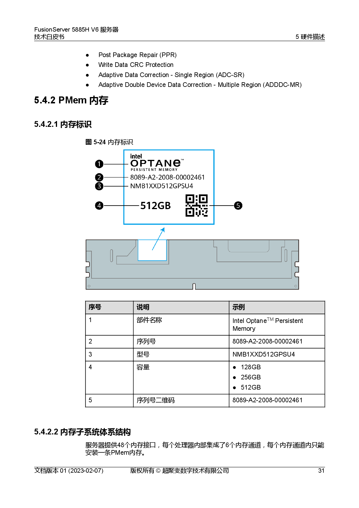 超聚变 FusionServer 5885H V6 机架式服务器技术白皮书PDF第38页