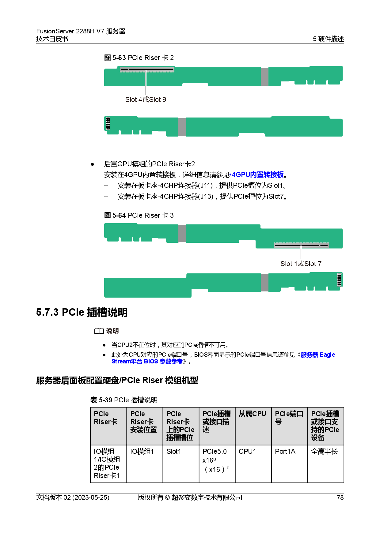 超聚变 FusionServer 2288H V7 机架式服务器技术白皮书PDF第85页
