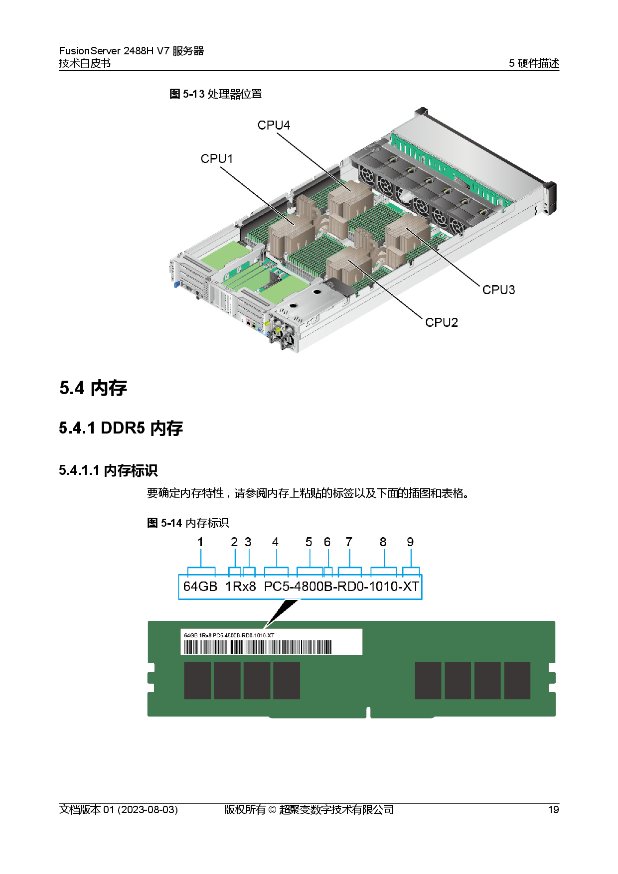 超聚变 FusionServer 2488H V7 机架式服务器技术白皮书PDF第26页