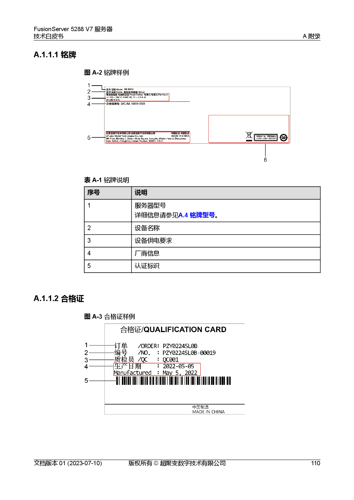 超聚变 FusionServer 5288 V7 机架式服务器技术白皮书PDF第117页