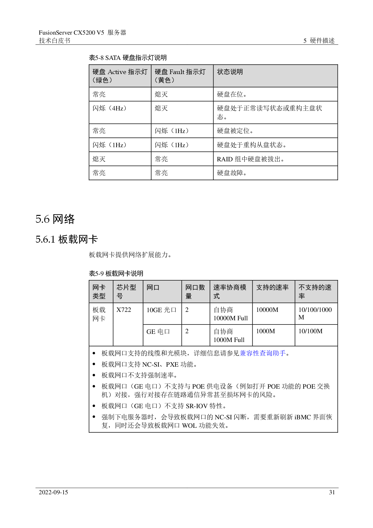 超聚变 FusionServer CX5200 V5 GPU服务器技术白皮书PDF第31页