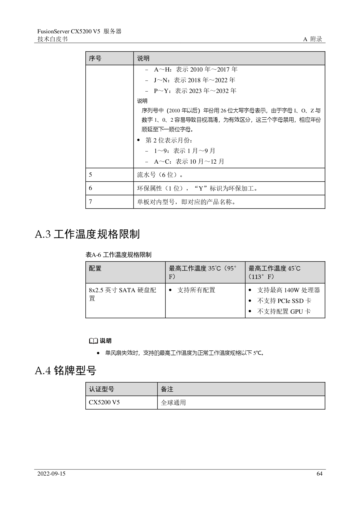 超聚变 FusionServer CX5200 V5 GPU服务器技术白皮书PDF第64页