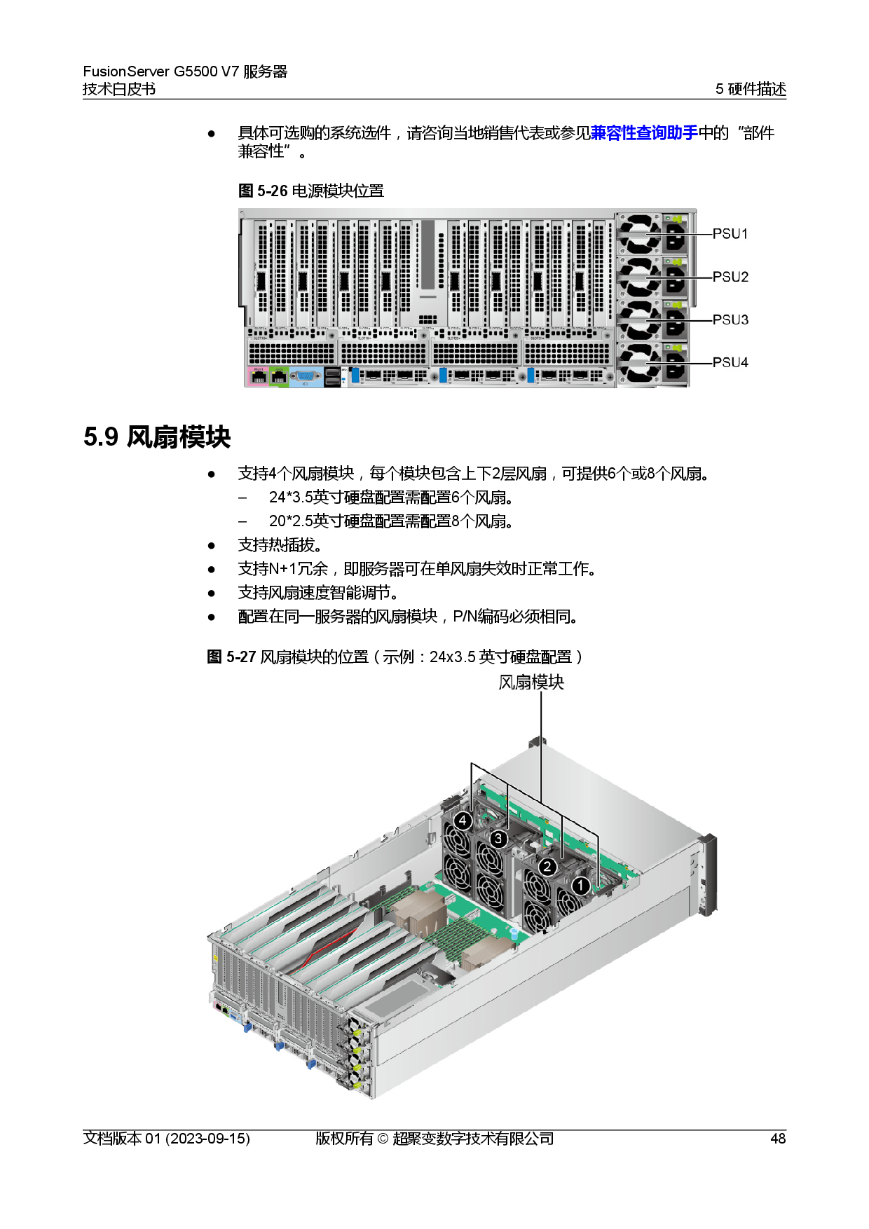 超聚变 FusionServer G5500 V7 GPU服务器技术白皮书PDF第55页
