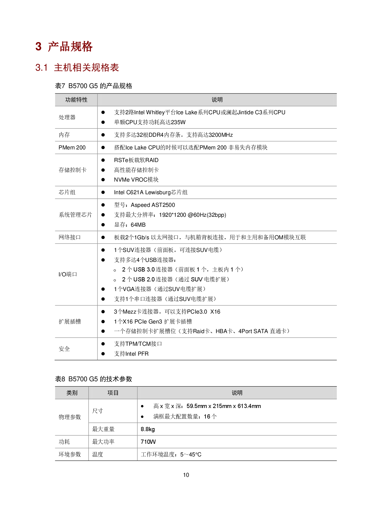 新华三H3C UniServer B5700 G5 刀片式服务器计算节点技术白皮书PDF第12页